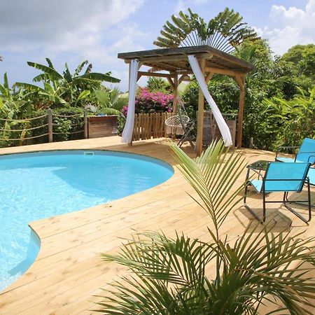 L Orchidee Bleue, Bas De Villa, Vue Mer, Piscine Privee Sainte-Anne  Luaran gambar