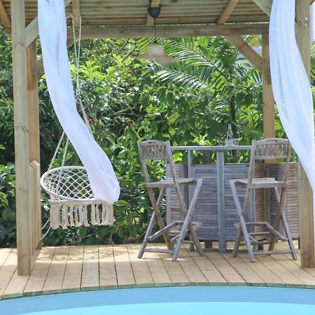 L Orchidee Bleue, Bas De Villa, Vue Mer, Piscine Privee Sainte-Anne  Luaran gambar