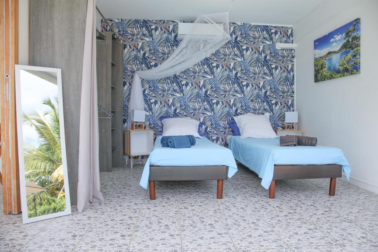 L Orchidee Bleue, Bas De Villa, Vue Mer, Piscine Privee Sainte-Anne  Luaran gambar